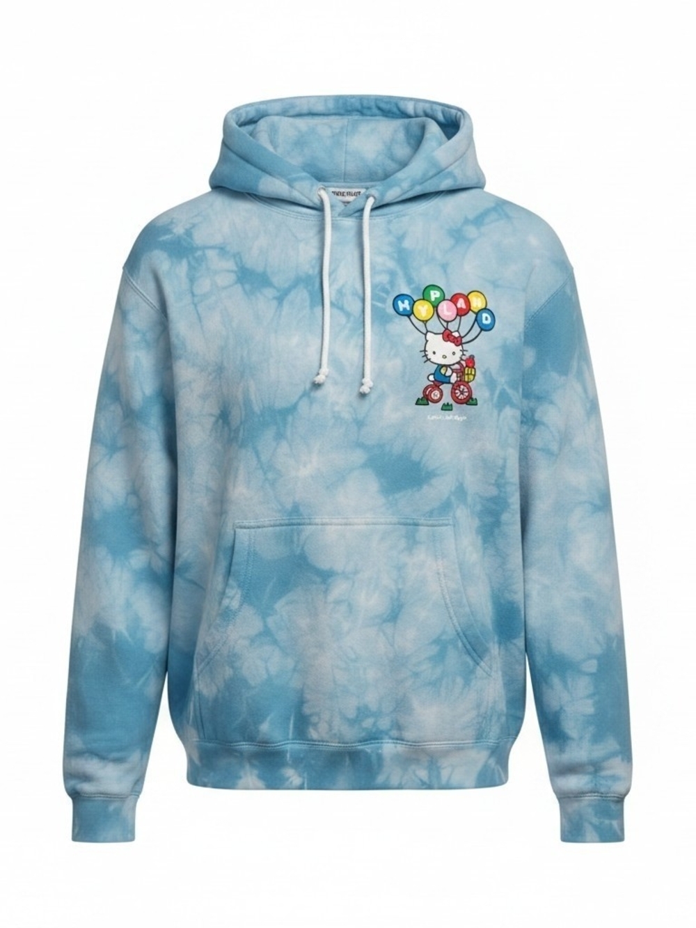Hello Kitty Blue Tie-Dye Crewneck Sweatshirt